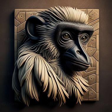 3D model Piliocolobus foai (STL)